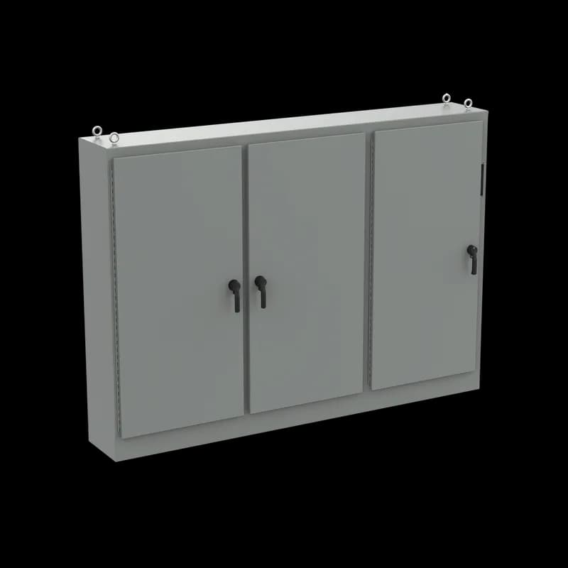 Free-Stand Disconnect with QR Hinge Type 4, 90.12x78.50x18.12, Gray, Steel