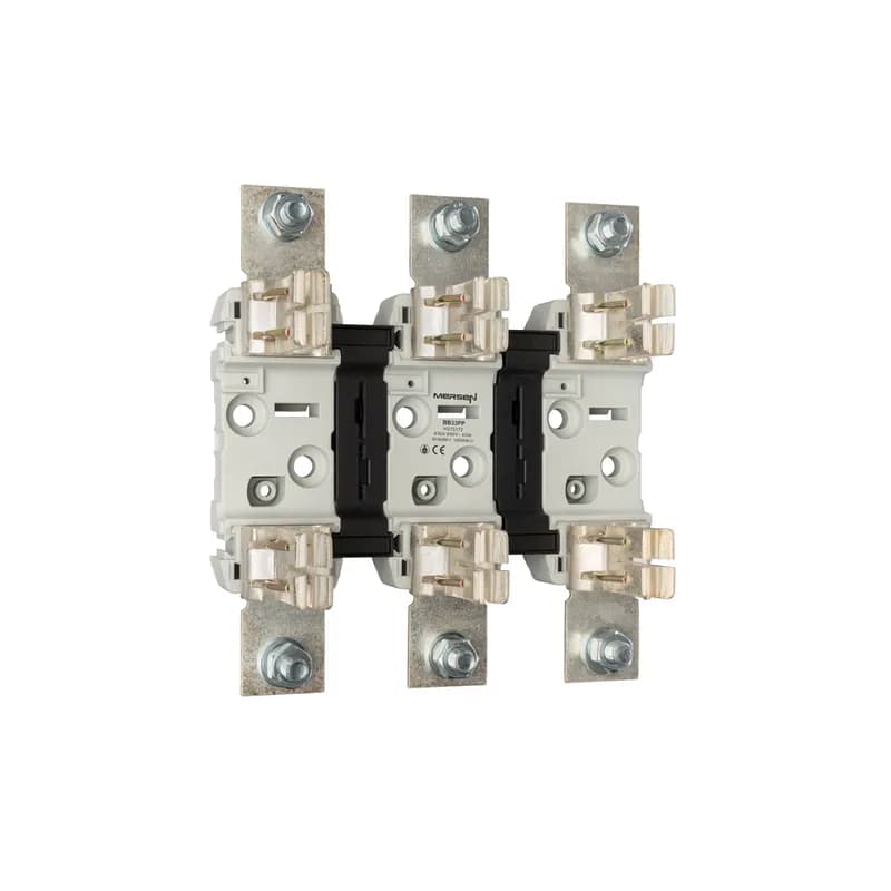 NH plastic base Size NH3 1000VAC 1000VDC 630A 3-Pole Screw Connection Screw PP Type