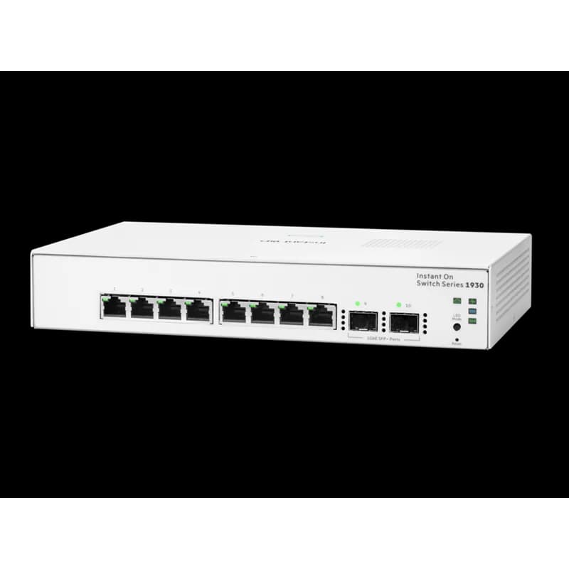 HPE Networking Instant On Switch 8p Gigabit 2p SFP 1930