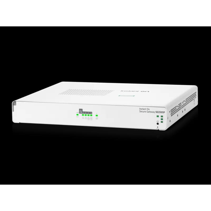 HPE Networking Instant On Secure Gateway 5-port SmartRate 2.5G PoE+ 64W SG2505P