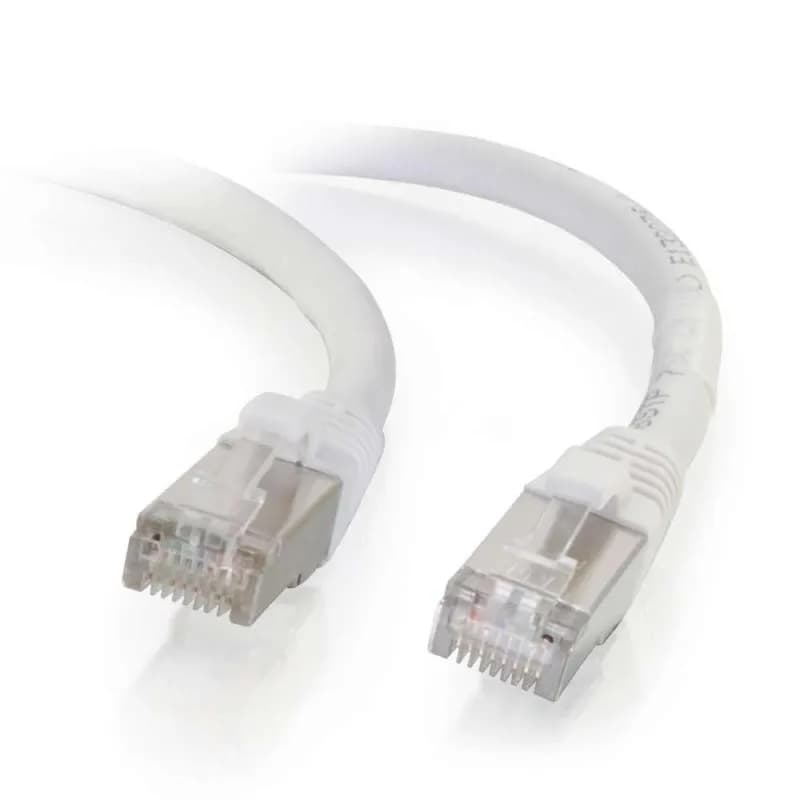 14FT CAT6 SNAGLESS STP CABLE-W