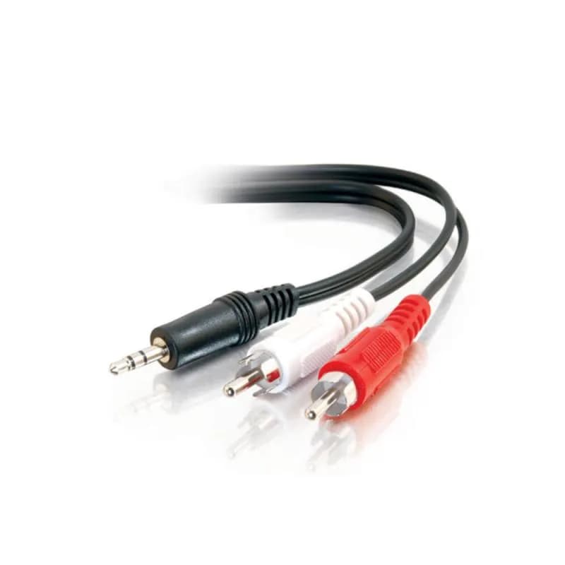 C2G CG40423 - 6FT. 3.5MM STEREO MALE TO RCA