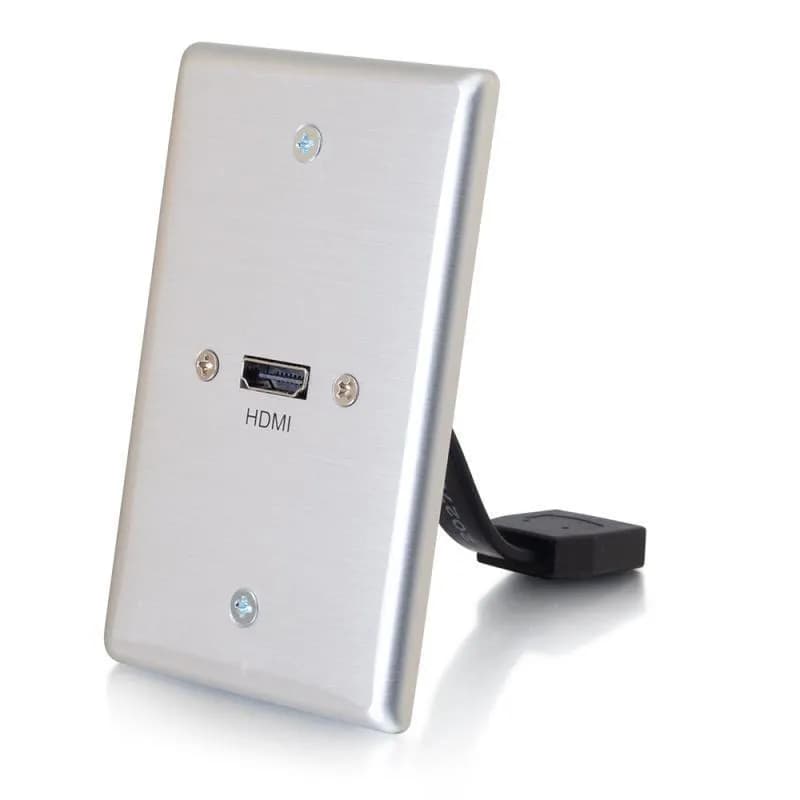 Aluminum Single Gang WP HDMI P