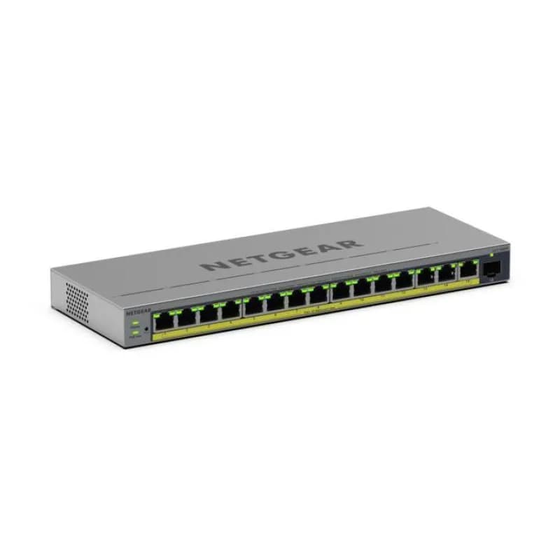 NETGEAR GS116EPP100NAS - 16PT GB PLUS SWCH W/ POE+