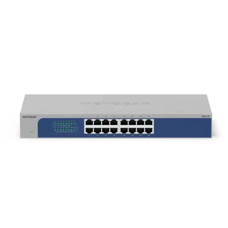 NETGEAR GS516300NAS - 16PT GIGABIT UNMANEGED SWITCH
