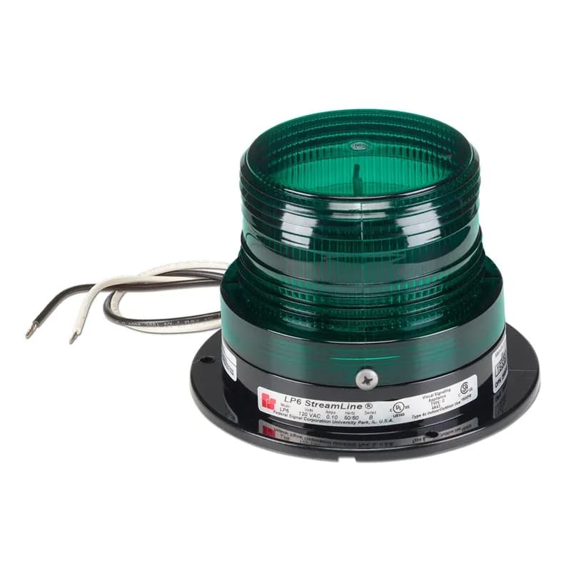 StreamLine Strobe, Mini, UL and cUL, 120-240VAC, Green