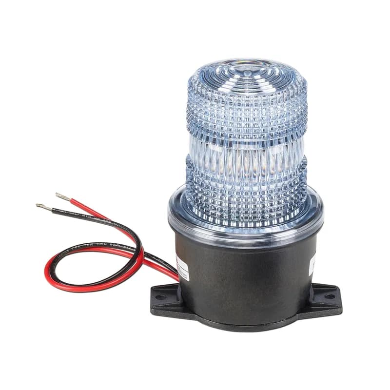 StreamLine Strobe Light, Low Profile, UL and cUL, 120VAC, T-Mount, Clear