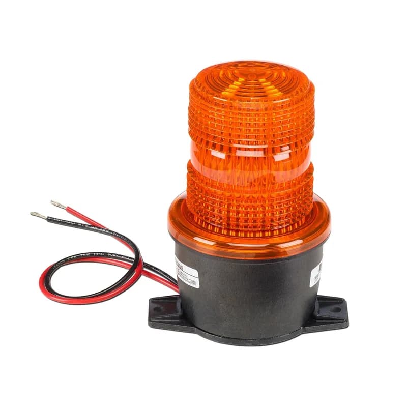 StreamLine Strobe Light, Low Profile, UL and cUL, 120VAC, T-Mount, Amber