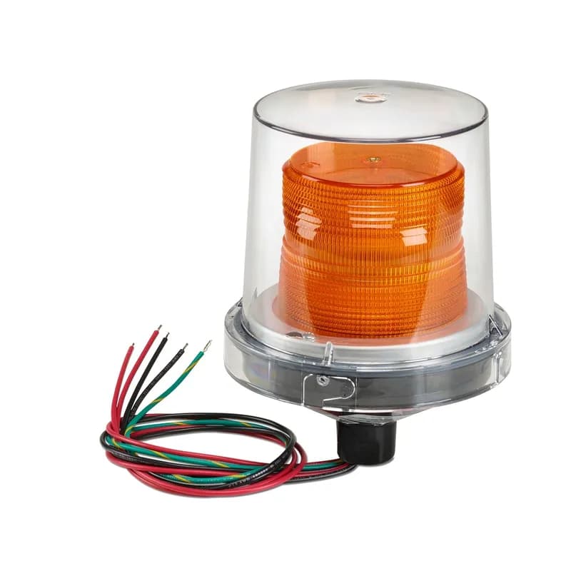Electraray Strobe Light, Supervised, Hazardous Location, UL and cUL CID2, 24VDC, Amber