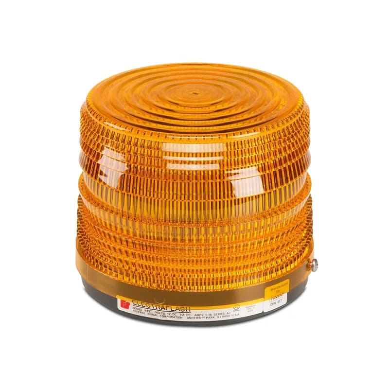 Electraflash Strobe Light, UL and cUL, 24VDC, Amber