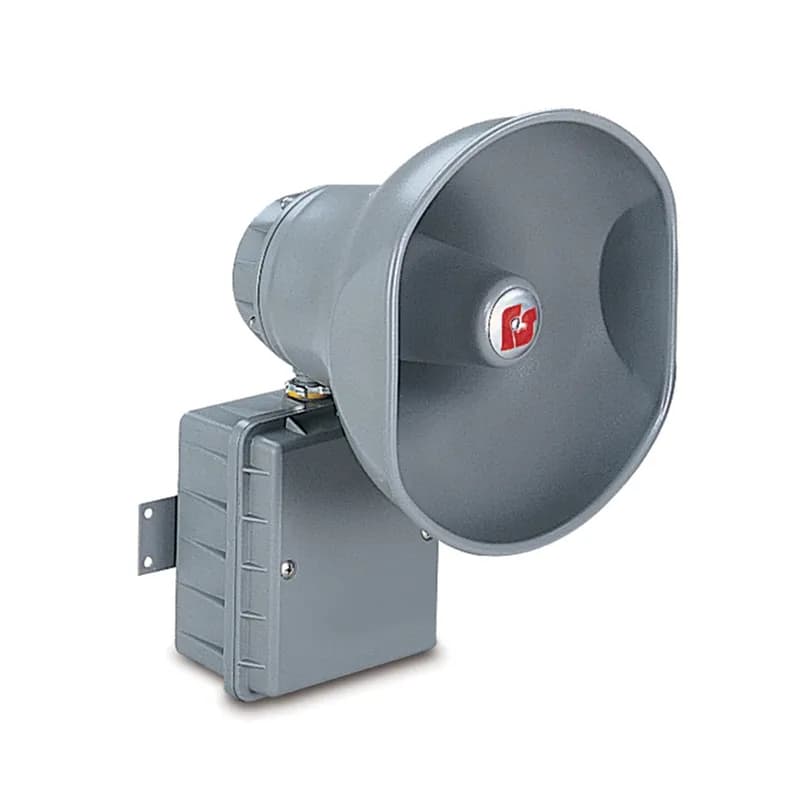 SelecTone 15W Amplified Speaker, Supervised, UL and cUL, 24VDC, Gray