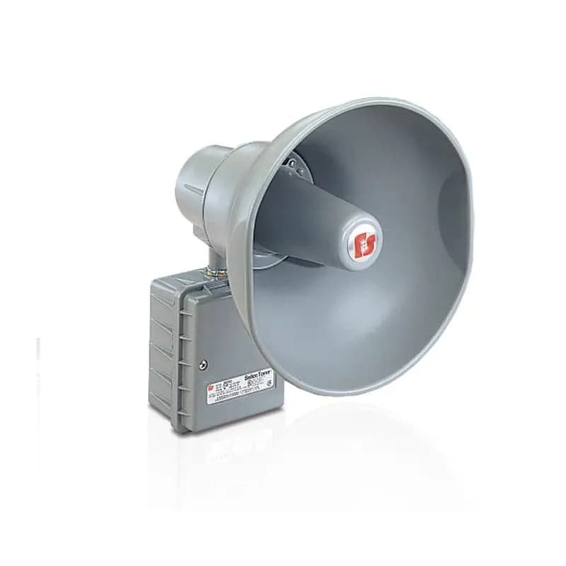 SelecTone 30W Amplified Speaker, Hazardous Location, Supervised, UL and cUL, ULC Fire Listed, 24VDC, Gray