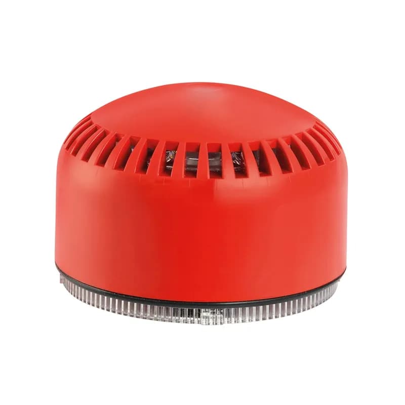 StreamLine Modular Electronic Sounder, UL and cUL, Red, Base Sold Separately