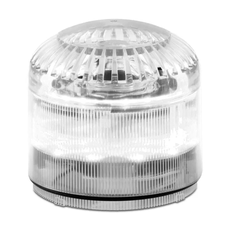 StreamLine Modular Audible Visual LED Light, High Output, Multifunctional, UL and cUL, Clear, Base Sold Separately