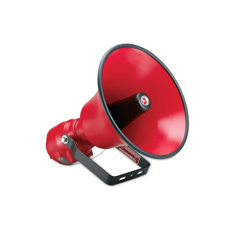 Amplified Speaker, 30W, Supervised, Explosion-Proof, UL and cUL CID1, UL Fire, 24VDC, Red