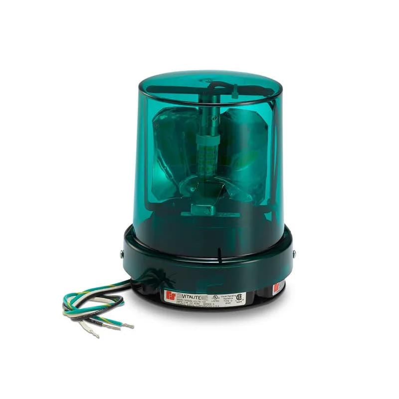 Vitalite, Rotating LED, UL and cUL, 24VDC, Green