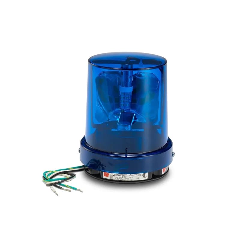 Vitalite, Rotating LED, UL and cUL, 24VDC, Blue