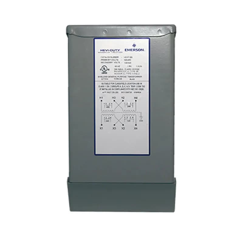 Non-Ventilated Automation Transformer, Stainless Steel,1 kVA, Primary Amps 4.17/2.08, Secondary Amps 8.33/4.17, 240x 480 Primary, 120/240 Secondary, 60 HZ, Single Phase