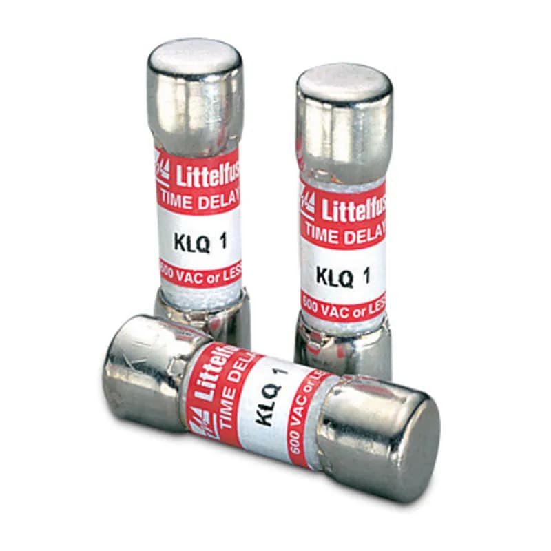 Littelfuse KLQ01.6 - KLQ01.6 is a Midget fuse with an ampere rating of 1.6 and increased time-delay capability.