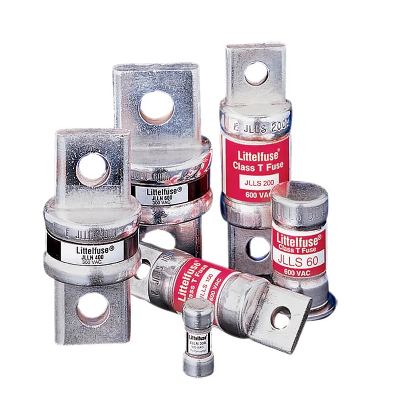 JLLN006 is a Class T fuse with an ampere rating of 6 and cartridge-style construction.