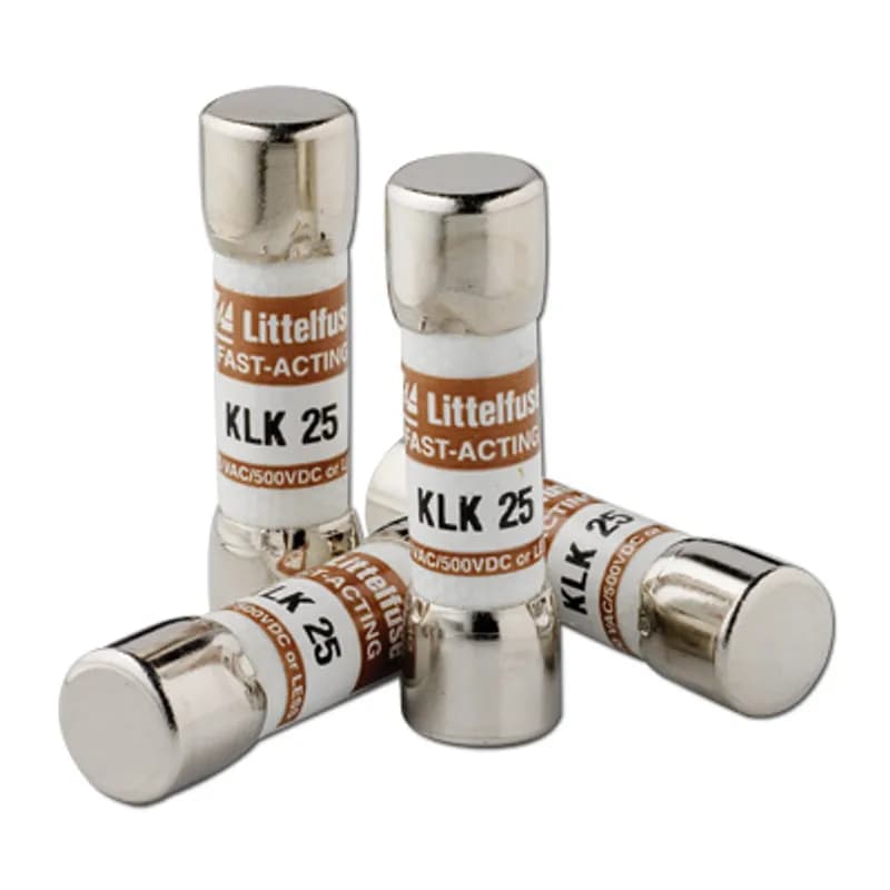 KLK020 is a Midget fuse with an ampere rating of 20.