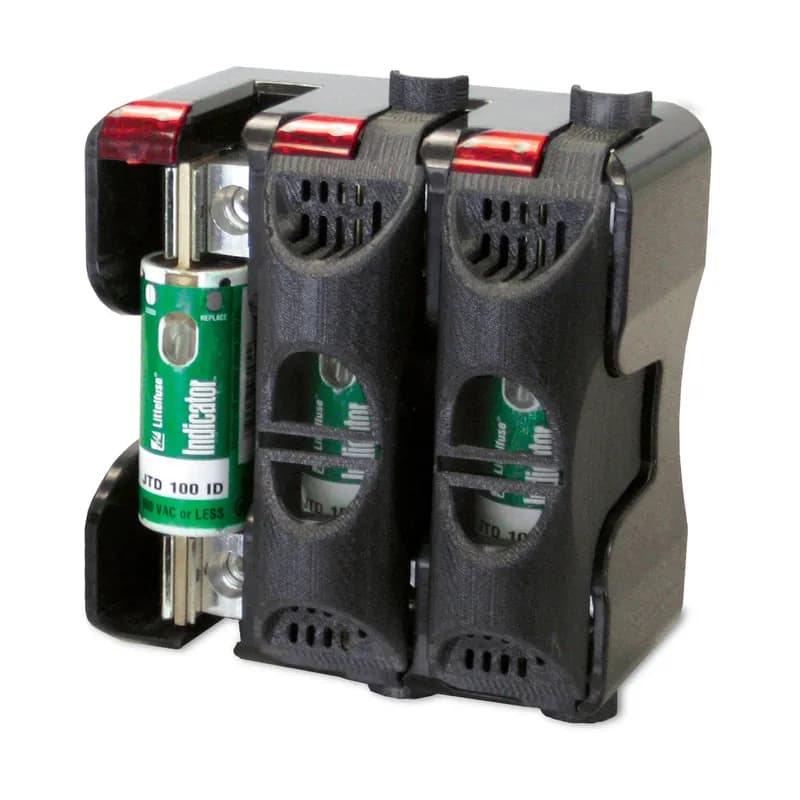 Littelfuse fuseblock covers protect personnel from accidentally coming into contact with energized parts. Covers are for use with various UL class fuseblocks. Please, review the ordering information for available covers.