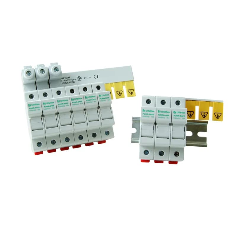 3PH15P18MM is a compact-sized POWR Busbar system that provides safe distribution of electrical power to multiple dead front fuse holders and measures 266 mm in length, which can be cut down to an optimal size. See datasheet for more detailed specifications.