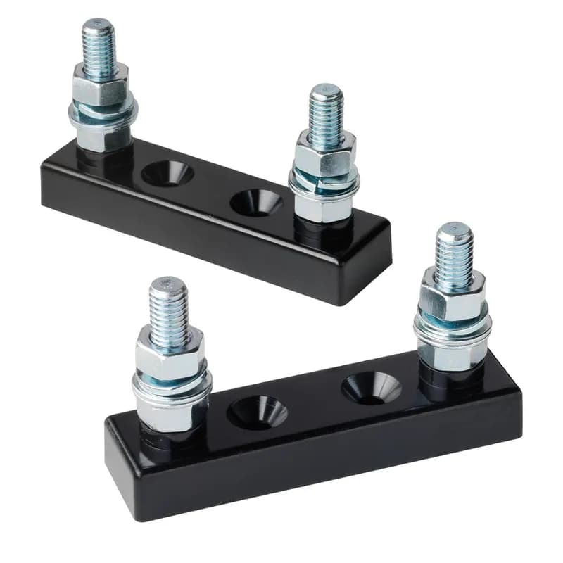 The Littelfuse LFFB fuse block is designed to accept HAZGARD, CNL and CNN style limiter fuses. Typical applications include: forklifts, golf carts, and other low voltage battery-operated equipment.