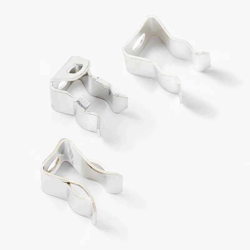 FUSE CLIP FOR 1/4 IN DIAM FUSES 01001. Rivet/Eyelet Mount Fuse Clips for 1/4” Dia. Fuses.