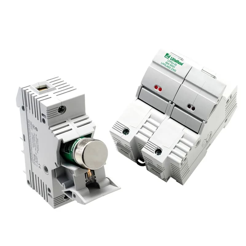LFPSJ302ID is an indicating Class J dead front fuse holder with a maximum ampere rating of 30.