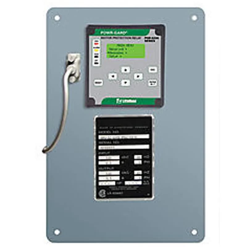 Littelfuse PMA-16-RTDB - MPU/FPU PMA RTD MODULE MNT FOR PMA-16. Panel mount adapter for replacing the GE Multilin 169, 169 Plus, 269, and 369, with DB-9 cut-out. The is a mounting bracket for the optionalMPS-RTD Temperature Input Module