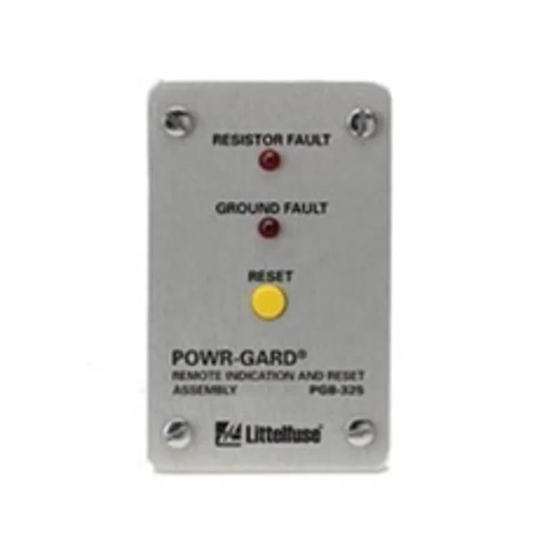 Panel-mounted remote indication and reset for the SE-325. NEMA 4 and NEMA 13 rating. Standard 22-mm mounting.