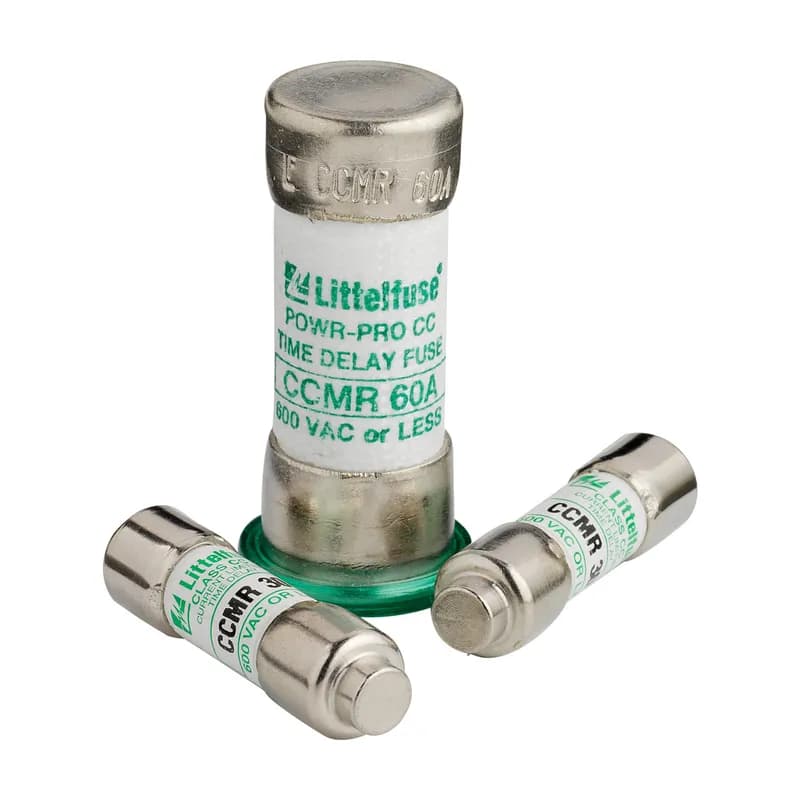 CCMR020 is a Class CC fuse with an ampere rating of 20.