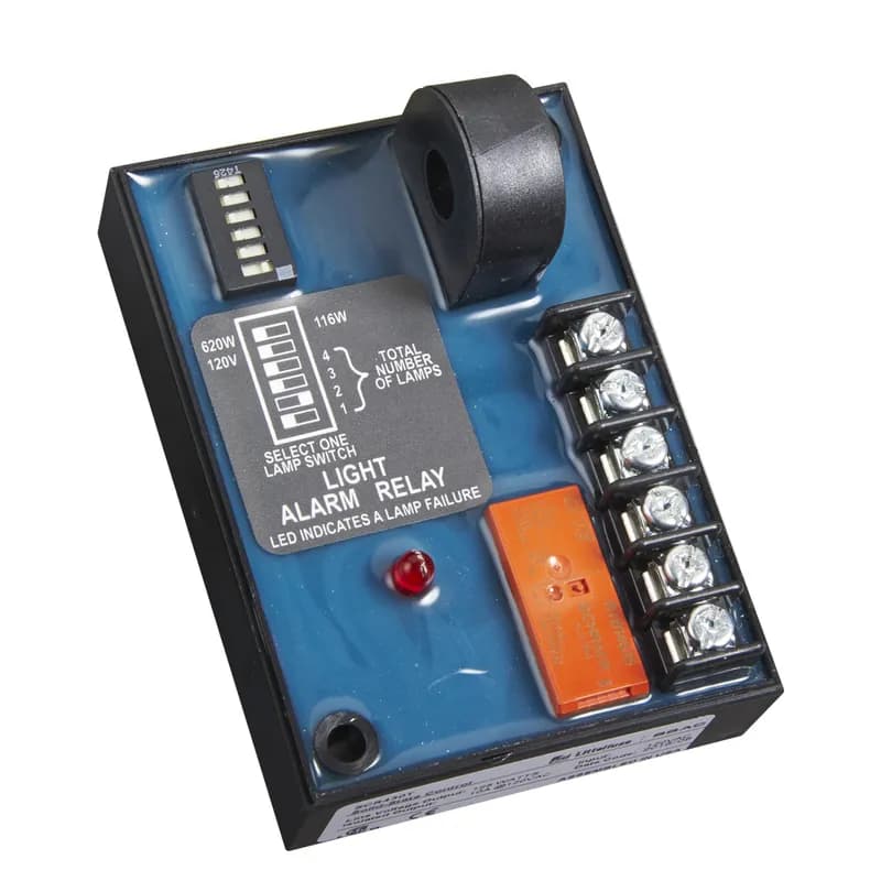 The SCR series are Tower and Obstruction Lighting Controls used in a variety of applications. The SCR430T and SCR630T are universal lamp alarm relays designed to sense the failure of flashing or steady incandescent beacon lamps or steady side lights. The SCR9L is a universal lamp alarm relay designed to sense the failure of flashing or steady LED beacon lamps or obstruction lamps. The SCR490D Series is used to provide remote monitoring of steady burning incandescent marker and obstruction lighting. Four onboard switches allow operator programming for lighting systems with two through nine lamps on a single AC circuit. See the Technical Resource Section below for individual datasheets containing specifications and operation details.