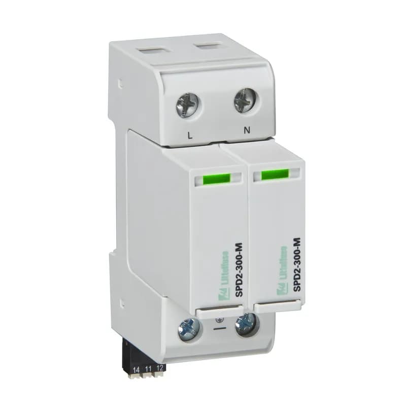 Surge protection devices (SPDs) provide equipment protection from transient overvoltage events lasting micro-seconds. By limiting the overvoltage to the equipment during these events, costly damage and downtime can be mitigated. The surge protection devices for the 1+0 configuration are available for 60 V to 600 V nominal voltage sub-distribution board applications.