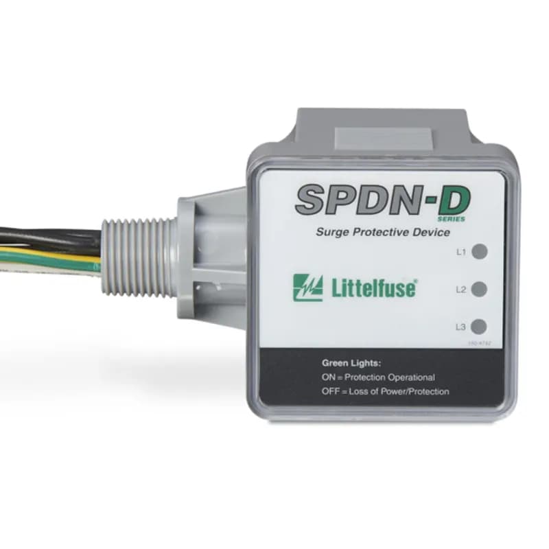Surge protection devices (SPDs) provide equipment protection from transient overvoltage events lasting micro-seconds. By limiting the overvoltage to the equipment during these events, costly damage and downtime can be mitigated. The surge protection devices for the 1+0 configuration are available for 60 V to 600 V nominal voltage sub-distribution board applications.