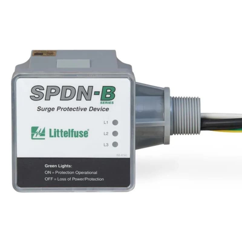 Surge protection devices (SPDs) provide equipment protection from transient overvoltage events lasting micro-seconds. By limiting the overvoltage to the equipment during these events, costly damage and downtime can be mitigated. The surge protection devices for the 1+0 configuration are available for 60 V to 600 V nominal voltage sub-distribution board applications.