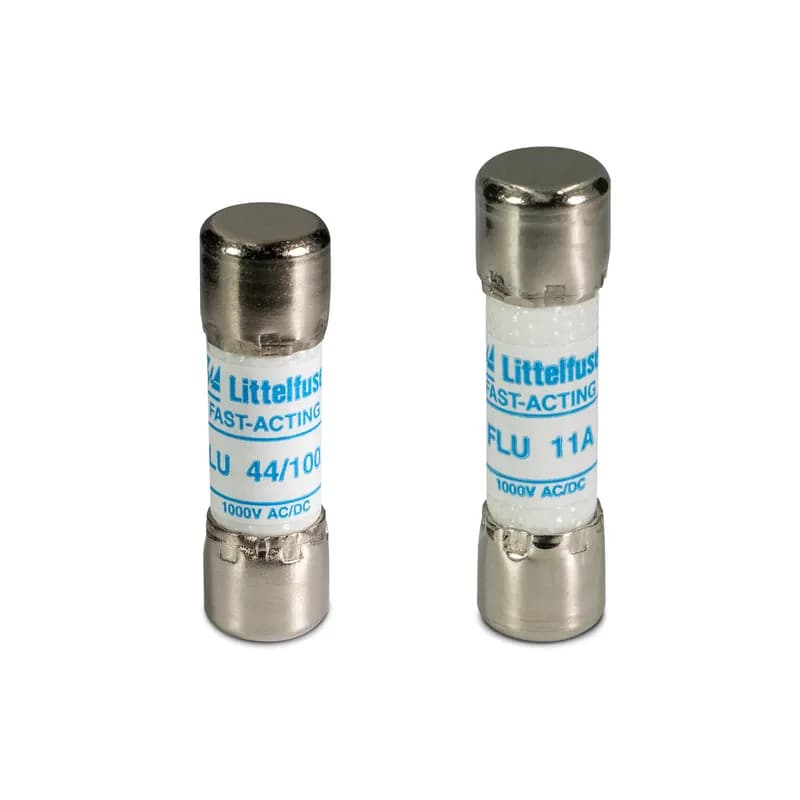 Littelfuse FLU011U - FAST-ACTING 1000V MIDGET FUSE FOR MULTIMETER PROTECTION - BULK 500-PACK