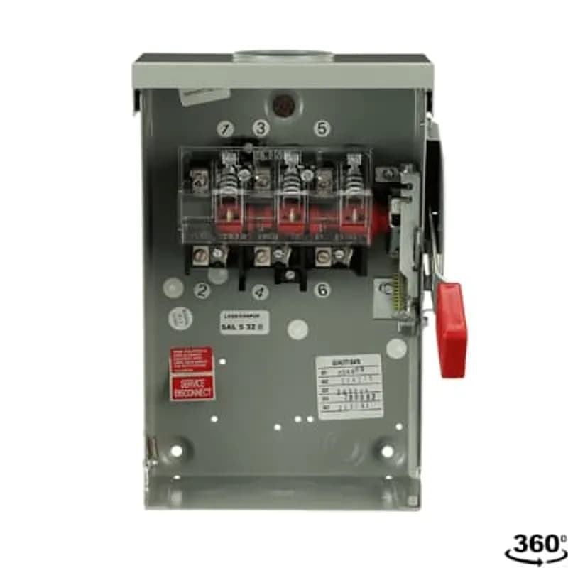 No matter the application, we’ve got you covered with a rugged, reliable and easy-to-install Spec-Setter safety switch. 30A 3P HD N3R 600V NONFUSE SW