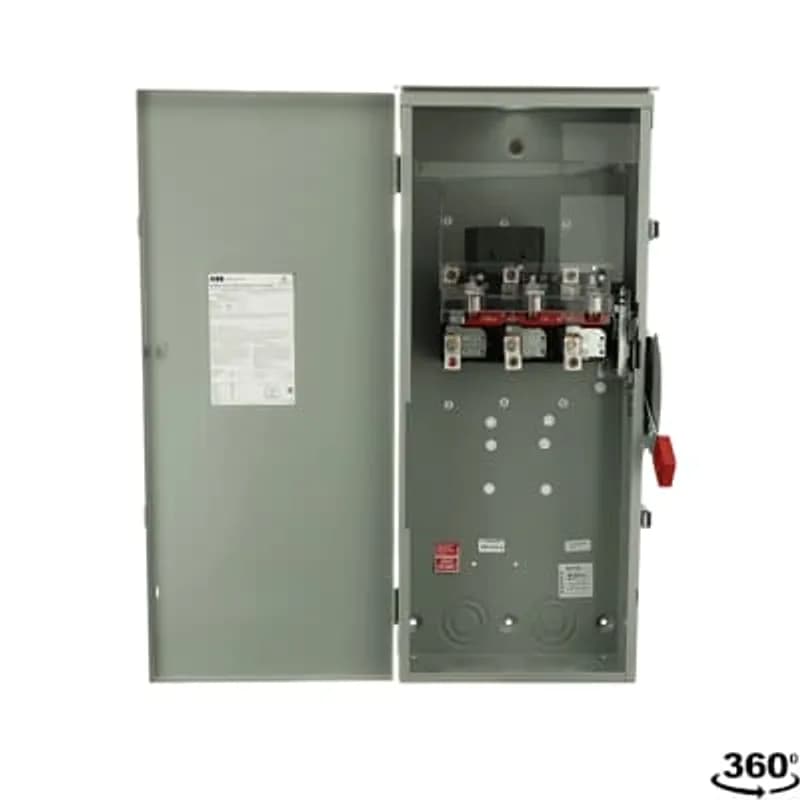 ABB - Electrification THN3364R - No matter the application, we’ve got you covered with a rugged, reliable and easy-to-install Spec-Setter safety switch. 200A 3P HD N3R 600V NONFUSE SW