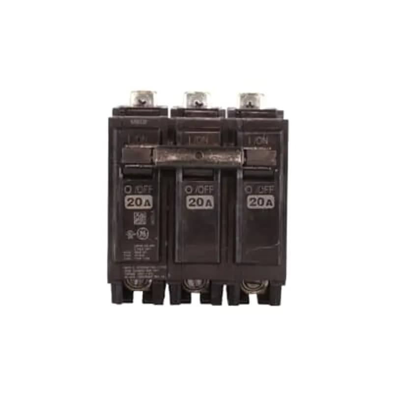 Q line circuit breakers are one-inch wide per pole, compact, thermal-magnetic devices designed for residential and commercial applications. The QB breakers are bolt-on versions of the Q Line used for bolting to the bus connections of load centers and lighting panels. All Q Line circuit breakers feature Quick-make / Quick-break mechanisms, common trip bars, and easy to spot trip indication to ensure safety and reliability. Q Line breakers are available in 1, 2, and 3 pole versions, can be ordered with auxiliary contact and shunt trip accessories, and can be ordered for use in HID applications. 2020 Amps 20 A
