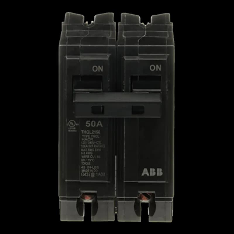 ABB - Electrification THQL2150 - THQL 2 POLE 120/240V 10K IC 50 AMP