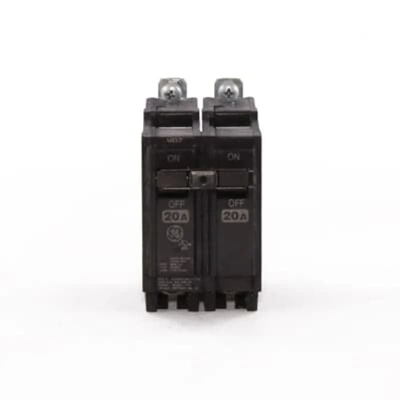 Q line circuit breakers are one-inch wide per pole, compact, thermal-magnetic devices designed for residential and commercial applications. The QB breakers are bolt-on versions of the Q Line used for bolting to the bus connections of load centers and lighting panels. All Q Line circuit breakers feature Quick-make / Quick-break mechanisms, common trip bars, and easy to spot trip indication to ensure safety and reliability. Q Line breakers are available in 1, 2, and 3 pole versions, can be ordered with auxiliary contact and shunt trip accessories, and can be ordered for use in HID applications. 5HID Amps 15 A