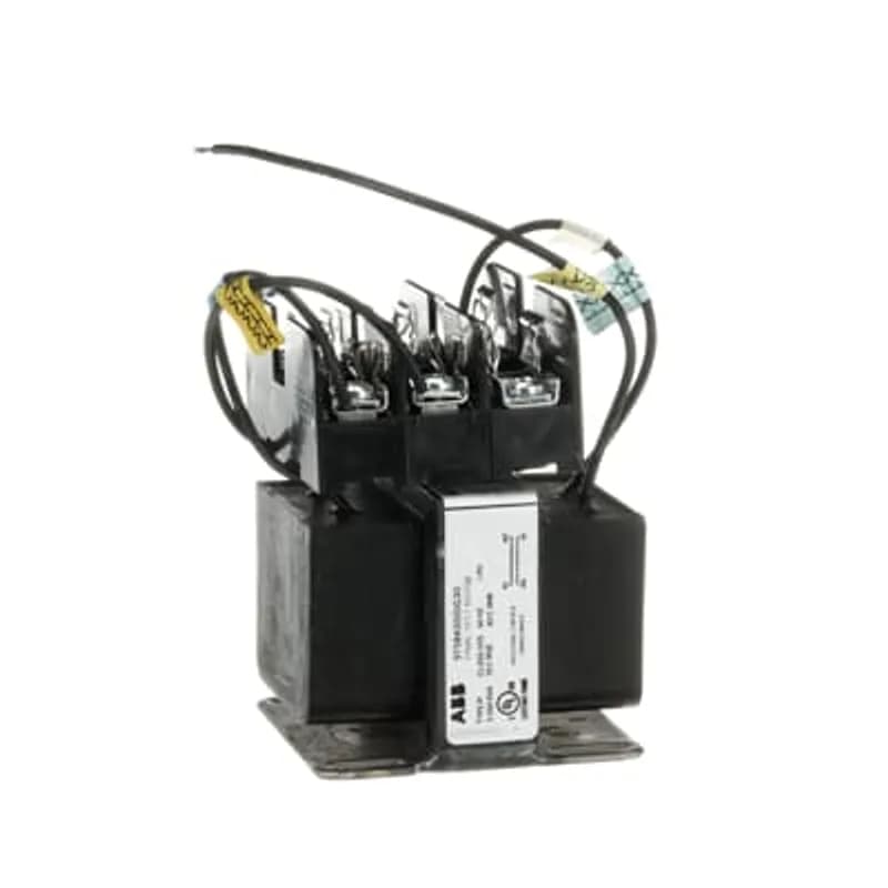 ABB's General purpose encapsulated open core, and coil transformer (also known as Type IP Control Power transformers) are ideally suited for industrial and light-duty loads, HVAC applications, signal and alarm systems, industrial control panels, lighting, and circuit isolation. The optional fuse block adapter kits enable input and output flexibility. Type IP Control Power transformers are an economical alternative to high in-rush/machine tool transformers.