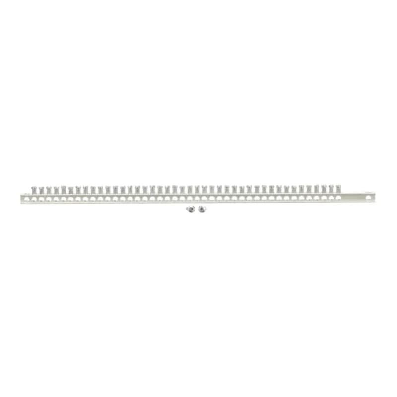 The TGK42 is a 42 hole ground bar kit. For 6-12 circuit indoor load centers, utilize PowerMark Plus style neutrals and grounds. Add the TGKIS for an isolated ground and mount to ground kit.