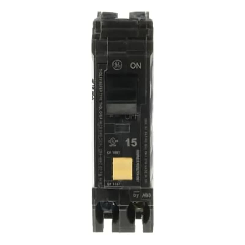 In addition to the Ground Fault circuit interrupter breaker, the Ground Fault breaker with equipment protection specializes in protecting your electronics and technology from damage resulting from harmful currents. The THQL1115GFEP features 1 pole, an amperage rating of 15 A, an interrupting rating of 10kAIC, and a voltage rating of 120/240V.