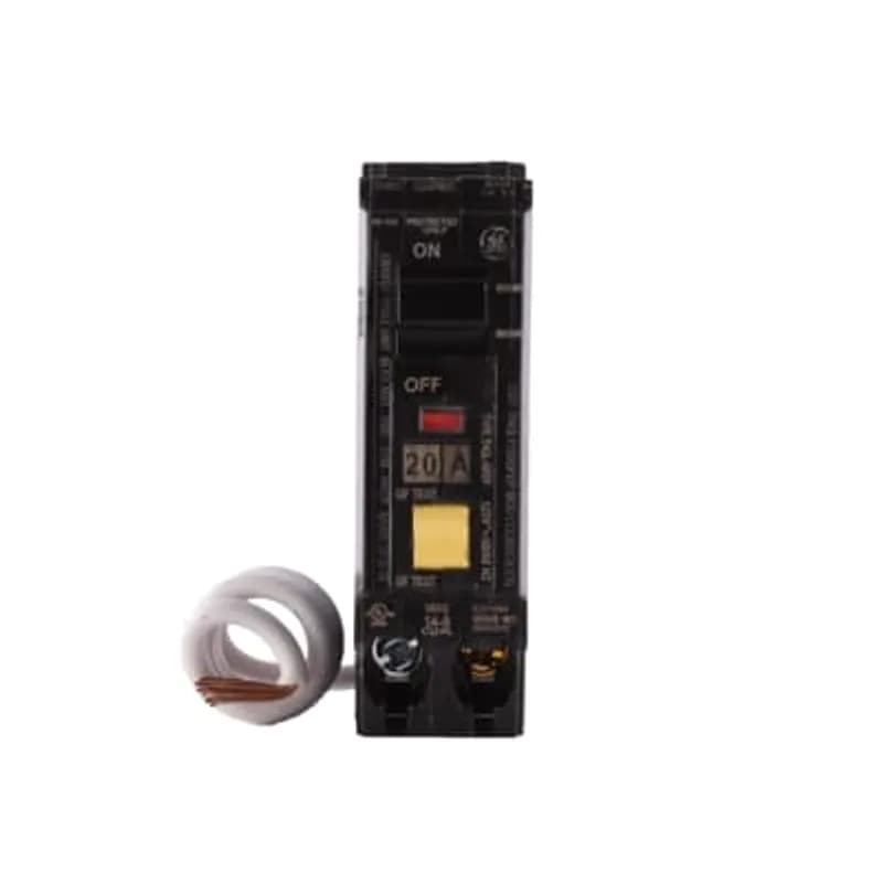 In addition to the Ground Fault circuit interrupter breaker, the Ground Fault breaker with equipment protection specializes in protecting your electronics and technology from damage resulting from harmful currents. The THQL1120GFEP features 1 pole, an amperage rating of 20 A, an interrupting rating of 10kAIC, and a voltage rating of 120/240V.