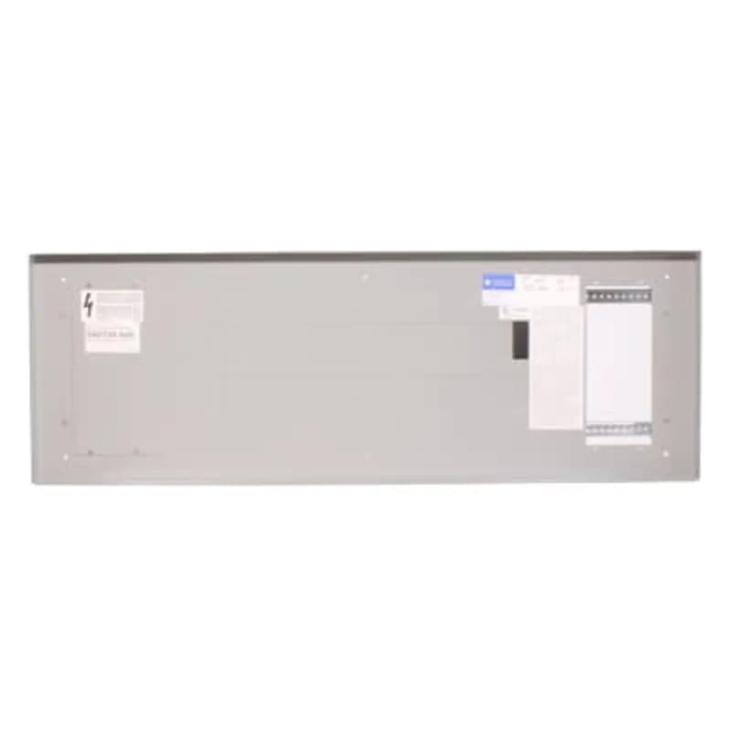 ReliaGear Pro-Stock panelboards offer a symmetrical design for top or bottom feed with main breaker or main lugs. With a reversible interior, there is no need to specify top or bottom feed. Modular kits are available from inventory for immediate availability to your customers in over 1,500 panel designs. Main bus ratings of 250 A and 400 A main breaker; 225 A, 400 A and 600A main lug available.