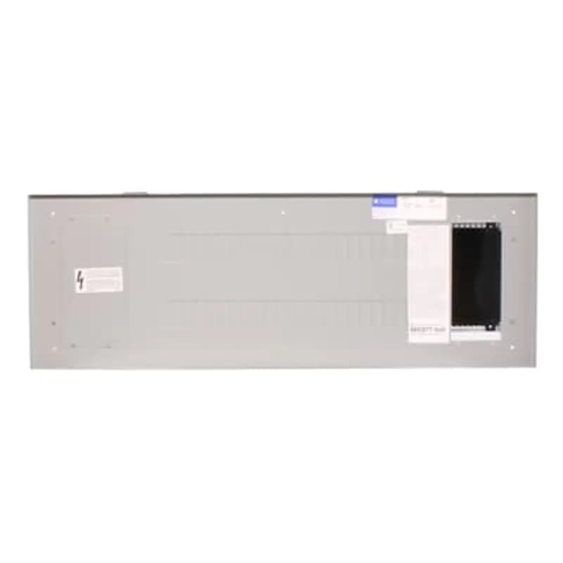 ReliaGear Pro-Stock panelboards offer a symmetrical design for top or bottom feed with main breaker or main lugs. With a reversible interior, there is no need to specify top or bottom feed. Modular kits are available from inventory for immediate availability to your customers in over 1,500 panel designs. Main bus ratings of 250 A and 400 A main breaker; 225 A, 400 A and 600A main lug available.