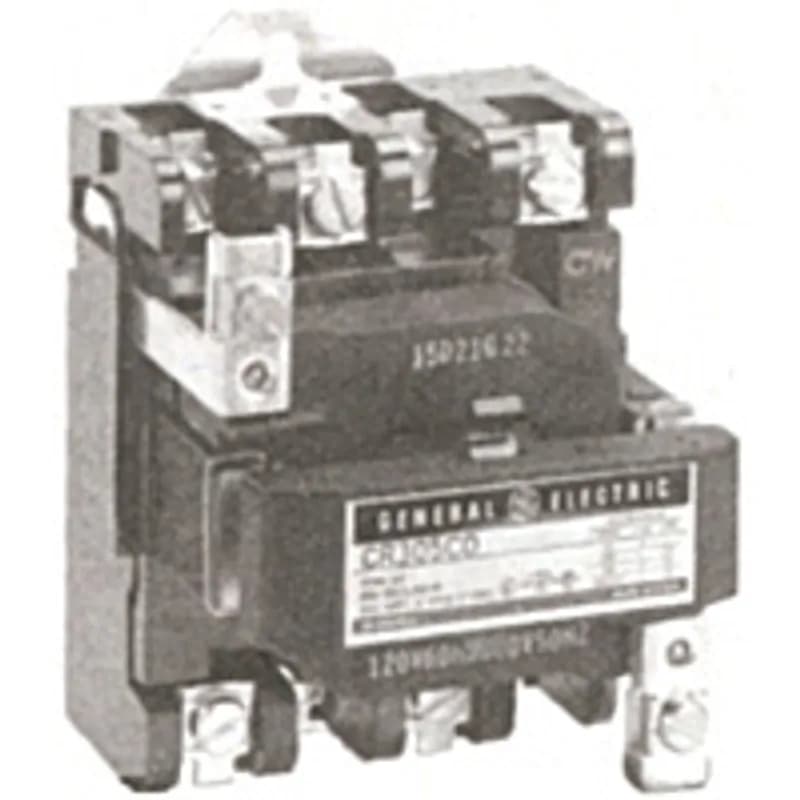 ABB - Electrification CR305L002 - Contactors, NEMA, Full Voltage, Non-Reversing, NEMA Size: 2, Maximum Voltage: 600 VAC, Amp Rating: 50 Amp, Horsepower Rating: 3 @ 115 VAC, Coil Voltage: 115 VAC @ 60 Hz, Enclosure Type: Open Type, Dimensions: 5.44 Inch W x 6 Inch H x 5.50 Inch D, Features: Supplied with 1 Normally Open Auxiliary Contact